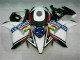 Blanc Bleu Rouge Eurobet Lee Carénage Moto CBR 1000 RR 2008-2011