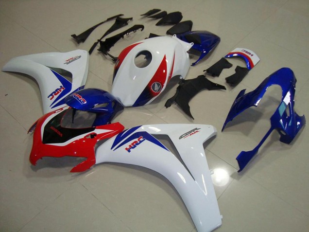 Blanc Bleu Rouge HRC Carénage Moto CBR 1000 RR 2008-2011 Blanc Bleu Rouge HRC Carénage Moto CBR 1000 RR 2008-2011