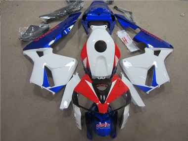 Blanc Bleu Rouge HRC Carénages Moto CBR 600 RR 2005-2006