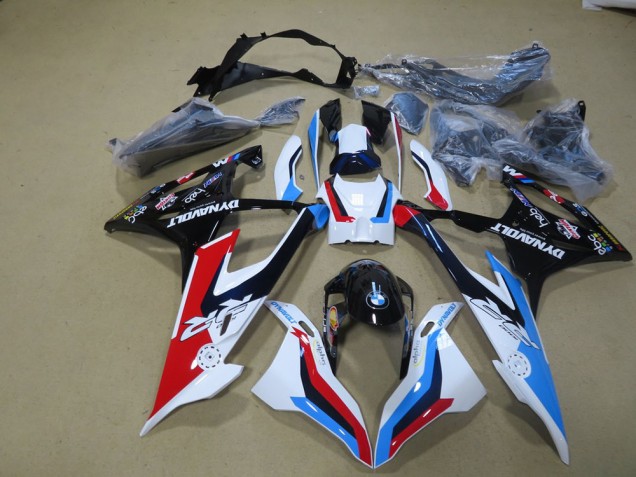 Blanc Bleu Rouge Noir Carénage Moto S1000RR 2019-2021 Blanc Bleu Rouge Noir Carénage Moto S1000RR 2019-2021