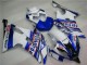 Blanc Bleu Sterilgarda Volvo Carénage Moto R6 2008-2016