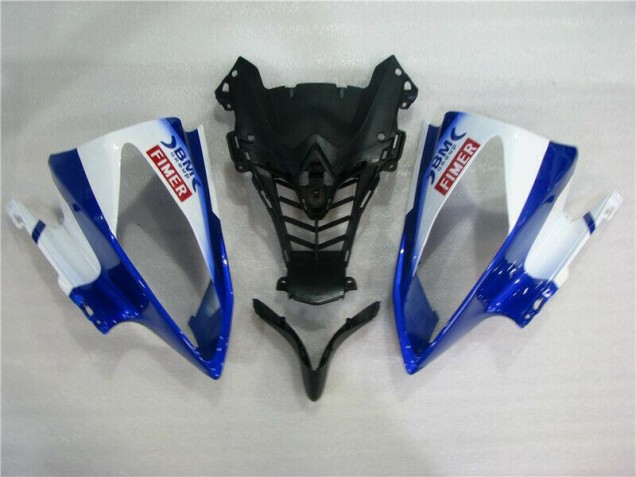 Blanc Bleu Sterilgarda Volvo Carénage Moto R6 2008-2016