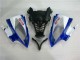Blanc Bleu Sterilgarda Volvo Carénage Moto R6 2008-2016