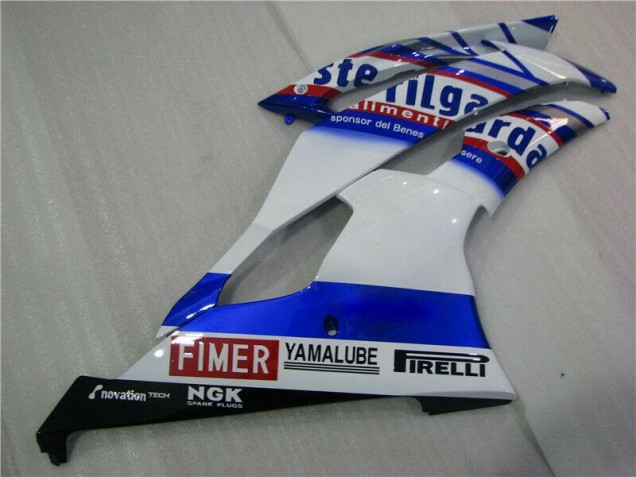 Blanc Bleu Sterilgarda Volvo Carénage Moto R6 2008-2016