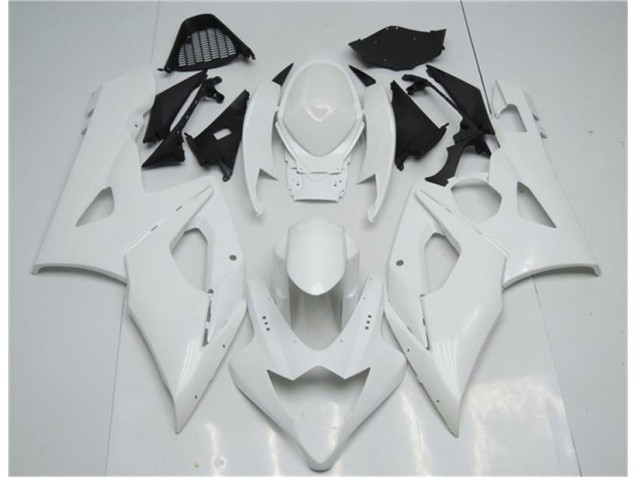 Blanc Carénage Moto GSXR 1000 K5 2005-2006