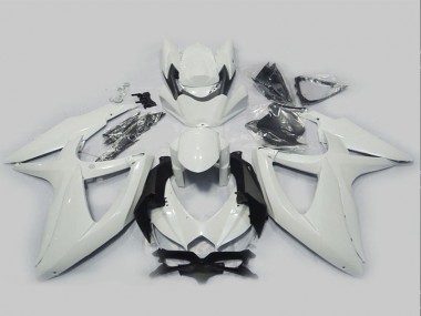 Blanc Carénage Moto GSXR 750 K8 2008-2010