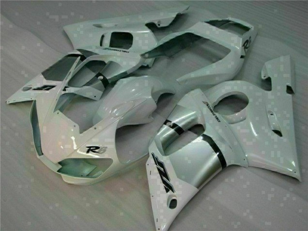 Blanc Carénage Moto R6 1998-2002 Blanc Carénage Moto R6 1998-2002