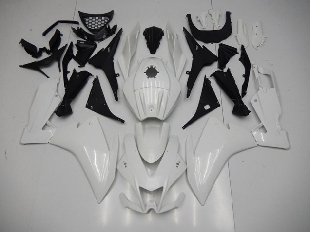 Blanc Carénage Moto RS4 50 125 2011-2018 Blanc Carénage Moto RS4 50 125 2011-2018