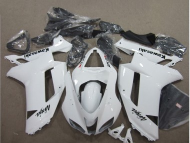 Blanc Carénage Moto ZX6R 2007-2008