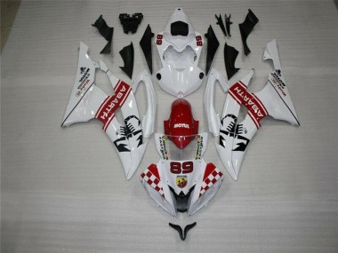 Blanc Carénages Moto & Carrosserie R6 2008-2016