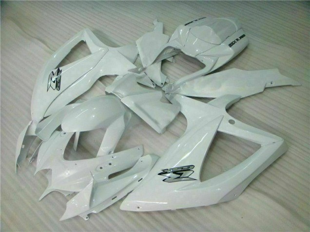 Blanc Carénages Moto GSXR 600 / 750 K8 2008-2010