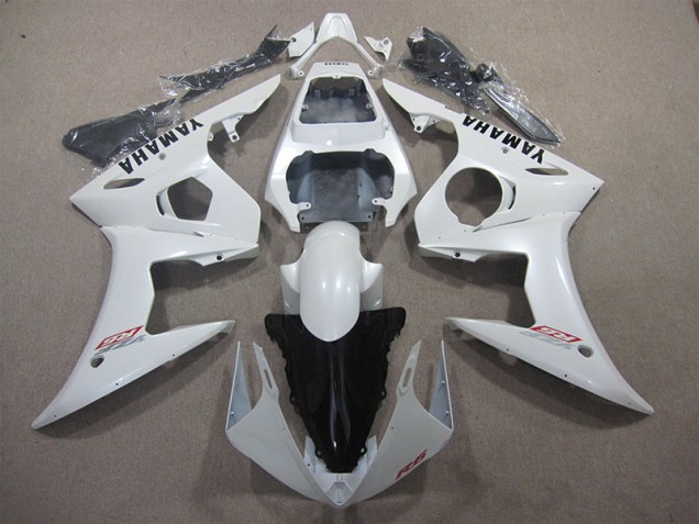Blanc Carénages Moto R6 2003-2005
