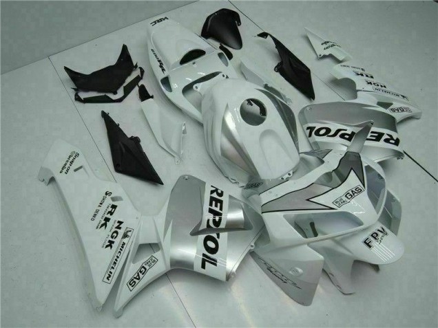 Blanc Carénages Moto de Rechange CBR 600 RR 2005-2006 Blanc Carénages Moto de Rechange CBR 600 RR 2005-2006