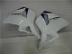 Blanc Carrosserie Moto CBR 600 RR 2003-2004 Blanc Carrosserie Moto CBR 600 RR 2003-2004