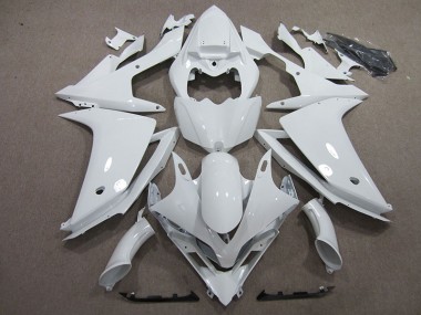 Blanc Kit Carénages Motos Complet R1 2007-2008