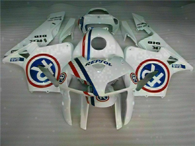 Blanc Kit Carénages Motos & Plastique CBR 600 RR 2005-2006