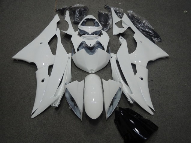 Blanc Kit Carénages Motos & Plastique R6 2008-2016 Blanc Kit Carénages Motos & Plastique R6 2008-2016