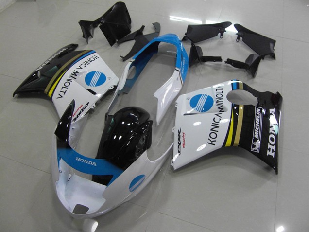 Blanc Konica Minolta Carénage Moto CBR 1100 XX Blackbird 1996-2007 Blanc Konica Minolta Carénage Moto CBR 1100 XX Blackbird 1996-2007