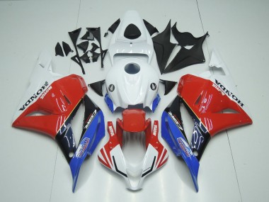 Blanc Motul Rouge Bleu Carénage Moto CBR 600 RR 2009-2012