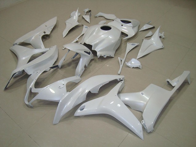 Blanc Nacré Carénage Moto CBR 600 RR 2007-2008 Blanc Nacré Carénage Moto CBR 600 RR 2007-2008