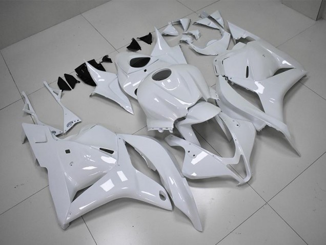 Blanc Nacré Carénage Moto CBR 600 RR 2009-2012 Blanc Nacré Carénage Moto CBR 600 RR 2009-2012