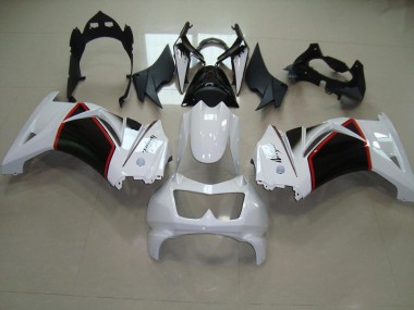 Blanc Nacré Noir Carénage Moto ZX 250R 2008-2012