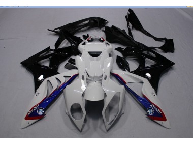 Blanc Noir Bleu Carénage Moto S1000RR 2009-2014