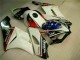 Blanc Noir Carénage Moto CBR 1000 RR 2004-2005 Blanc Noir Carénage Moto CBR 1000 RR 2004-2005