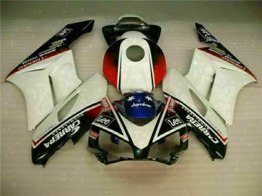 Blanc Noir Carénage Moto CBR 1000 RR 2004-2005