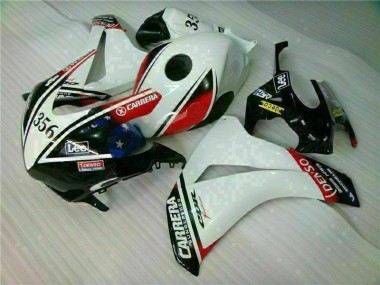 Blanc Noir Carénage Moto CBR 1000 RR 2008-2011