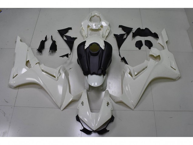 Blanc Noir Carénage Moto CBR 1000 RR 2017-2023 Blanc Noir Carénage Moto CBR 1000 RR 2017-2023