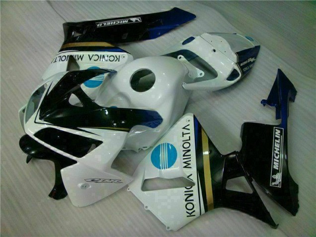 Blanc Noir Carénage Moto CBR 600 RR 2005-2006