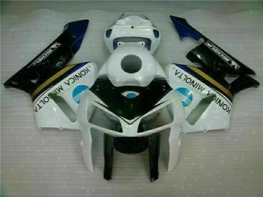 Blanc Noir Carénage Moto CBR 600 RR 2005-2006