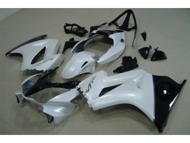Blanc Noir Carénage Moto VFR 800 2002-2013