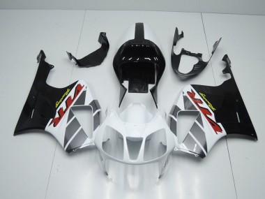 Blanc Noir Carénage Moto VTR 1000 2000-2006