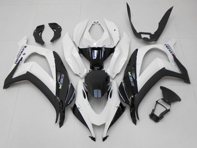 Blanc Noir Carénage Moto ZX10R 2016-2019