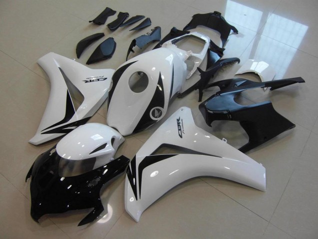 Blanc Noir Carénages Moto CBR 1000 RR 2008-2011 Blanc Noir Carénages Moto CBR 1000 RR 2008-2011