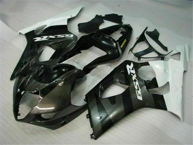 Blanc Noir Carénages Moto GSXR 1000 K3 2003-2004