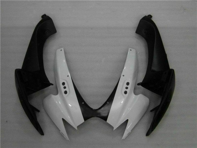 Blanc Noir Carénages Moto GSXR 600 / 750 K6 2006-2007 Blanc Noir Carénages Moto GSXR 600 / 750 K6 2006-2007
