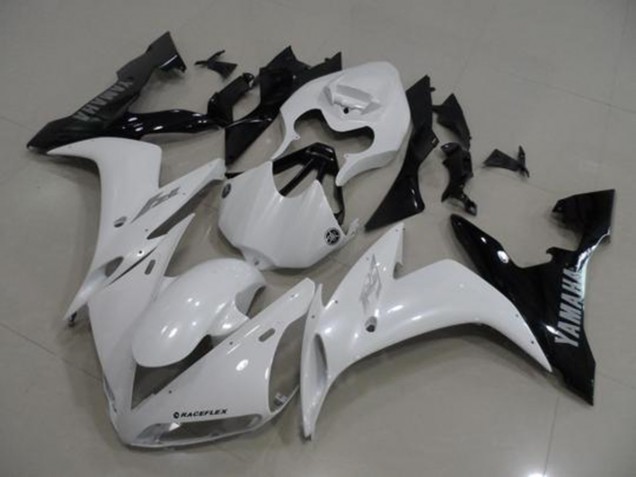 Blanc Noir Carénages Moto R1 2004-2006 Blanc Noir Carénages Moto R1 2004-2006