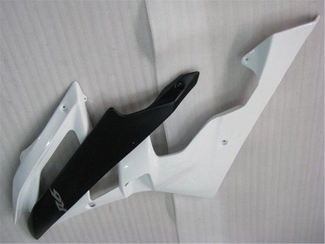 Blanc Noir Carénages Moto R6 2006-2007