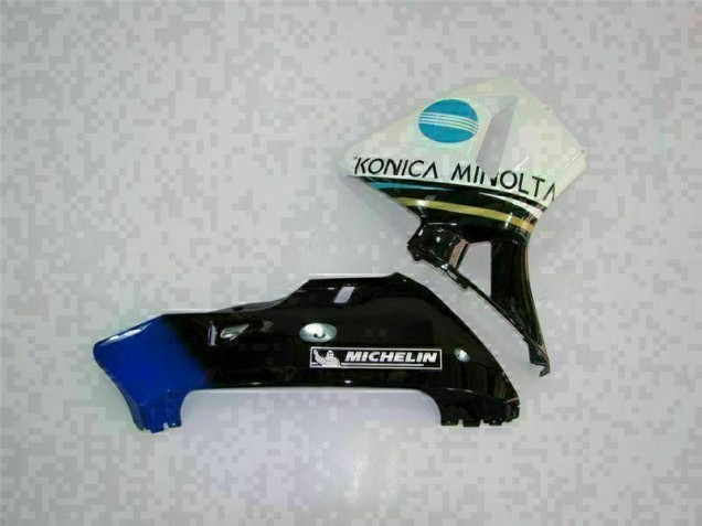 Blanc Noir Carrosserie Moto CBR 600 RR 2003-2004 Blanc Noir Carrosserie Moto CBR 600 RR 2003-2004