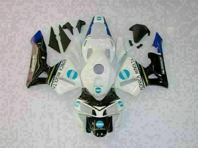 Blanc Noir Carrosserie Moto CBR 600 RR 2003-2004 Blanc Noir Carrosserie Moto CBR 600 RR 2003-2004
