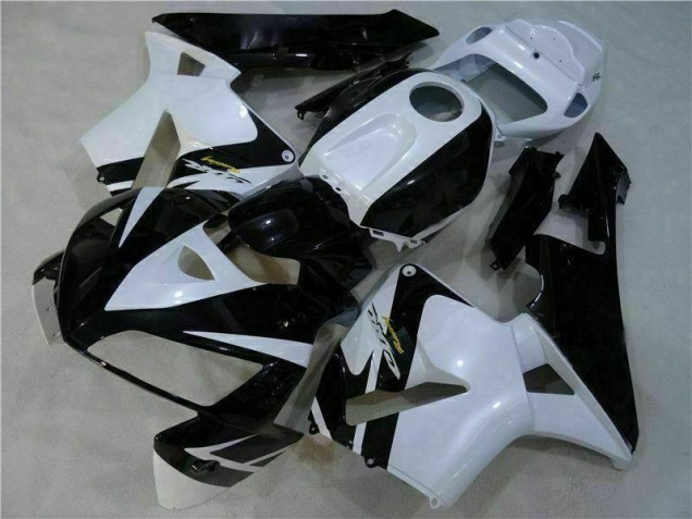 Blanc Noir Carrosserie Moto CBR 600 RR 2005-2006