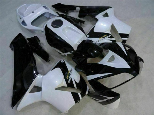 Blanc Noir Carrosserie Moto CBR 600 RR 2005-2006