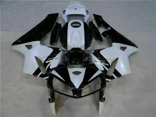 Blanc Noir Carrosserie Moto CBR 600 RR 2005-2006