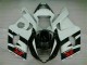 Blanc Noir Carrosserie Moto GSXR 1000 K3 2003-2004