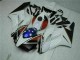 Blanc Noir Kit Carénages Motos Complet CBR 1000 RR 2004-2005 Blanc Noir Kit Carénages Motos Complet CBR 1000 RR 2004-2005