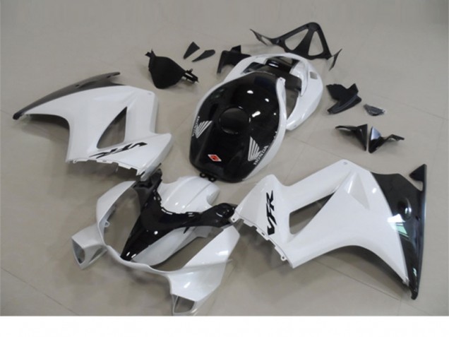 Blanc Noir Kit Carénages Motos Complet VFR 800 2002-2013 Blanc Noir Kit Carénages Motos Complet VFR 800 2002-2013