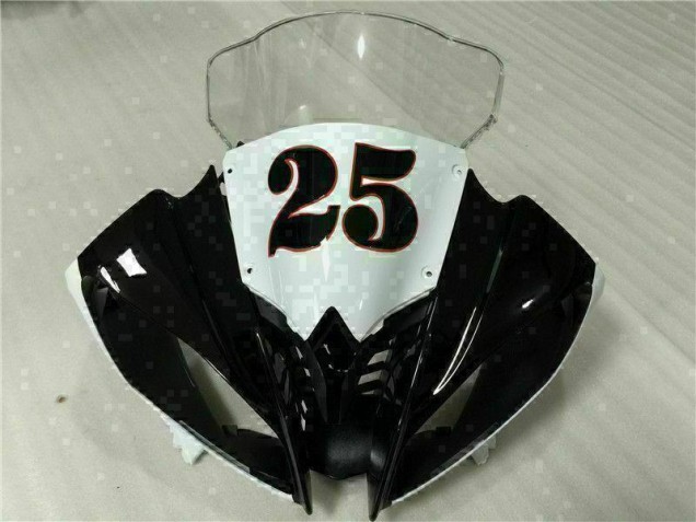 Blanc Noir Kit Carénages Motos R6 2008-2016 Blanc Noir Kit Carénages Motos R6 2008-2016
